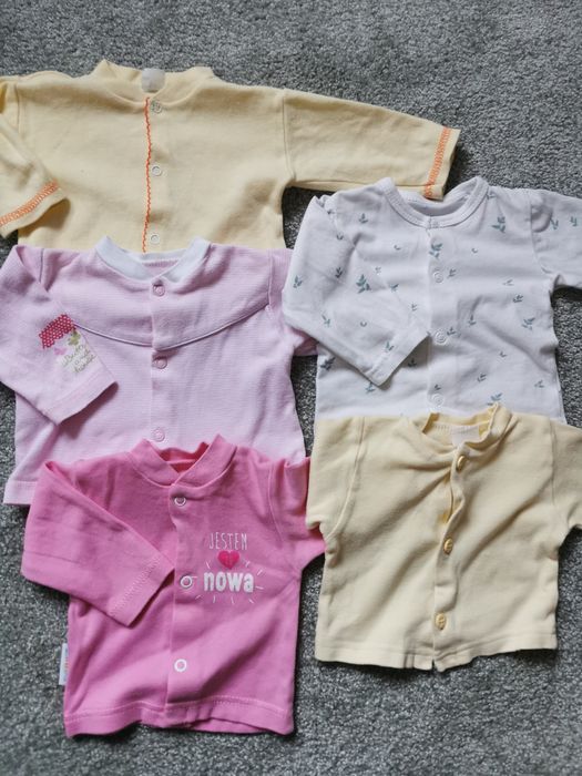 9 pak kaftanik bluzka wiązany zapinany Eevi 56 oraz 62