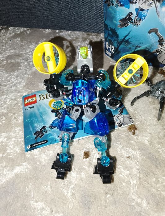 Конструктор, робот Lego Страж Воды Бионикл.