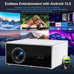 Проектор Thundeal TDA7W Full HD 4K+ подарунок  екран.