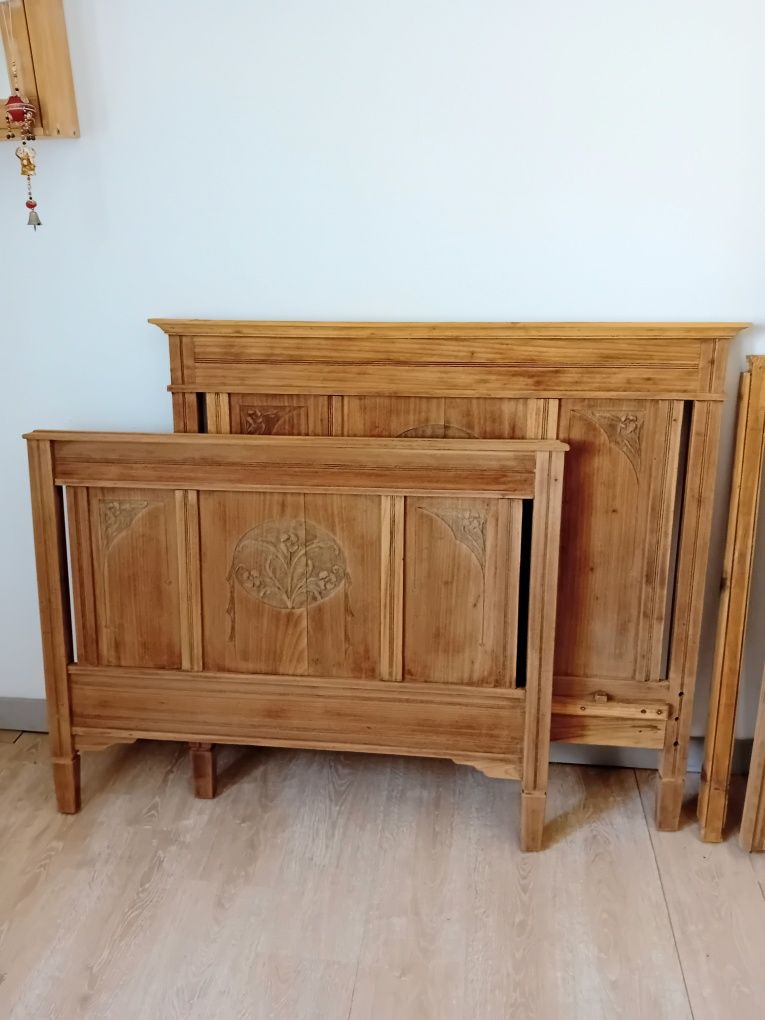 Cama eucalypto solteiro/ bedframe eucalyptus wood