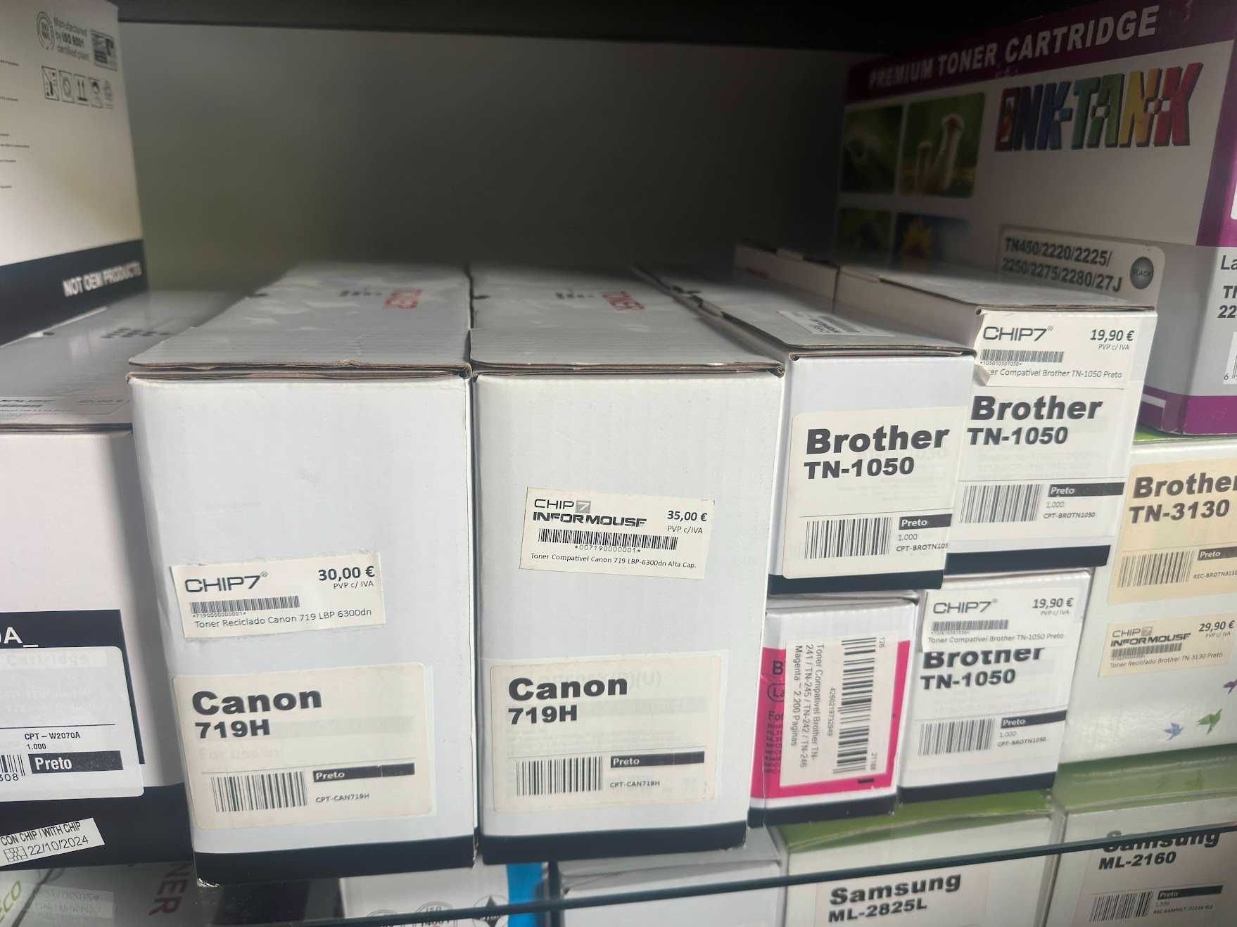 Toners Reciclados e Compativeis