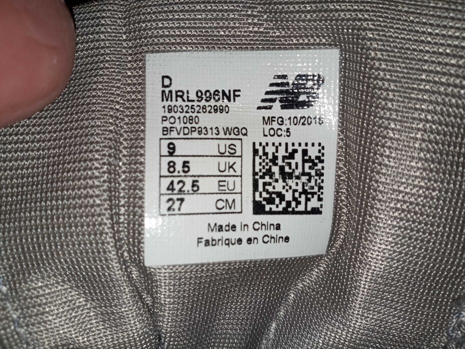 Кроссовки New Balance 996  42 размер