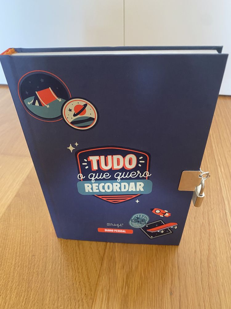 Caderno ‘Tudo o que quero recordar’