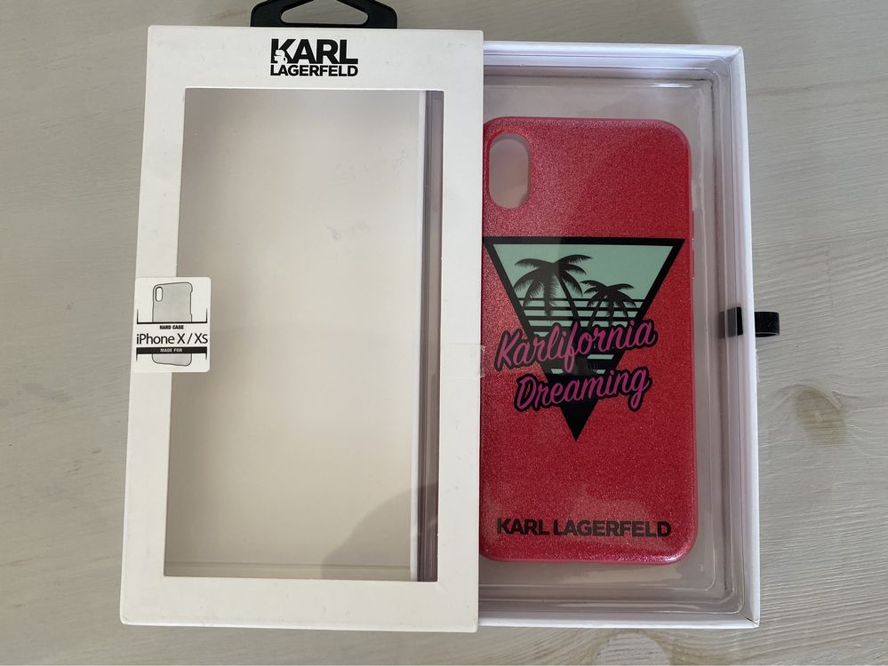 Etui Karl Lagerfeld Kalifornia iPhone X/XS