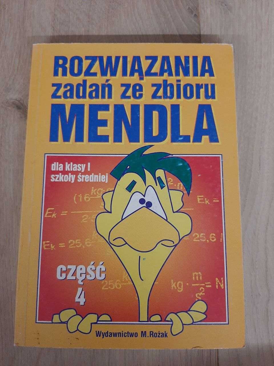 Rozwiązania zadań ze zbioru Mendla część 4