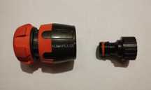 Коннектор 1/2"-5/8" соединитель шлангов Aquapulse + адаптер  5/8-"3/4"
