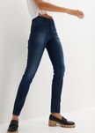 B.P.C jeansy skinny granatowe miękkie obcisłe ^40