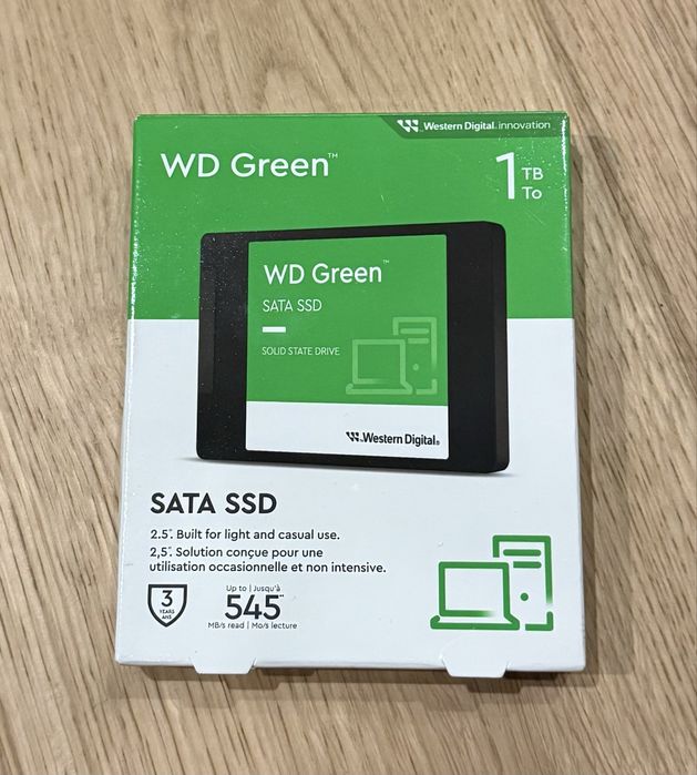 Dysk WD Green 1 TB SSD Nowy