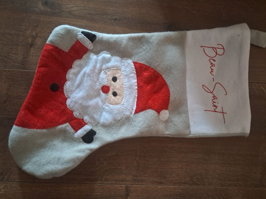 Сапожок новорічний для подарунків