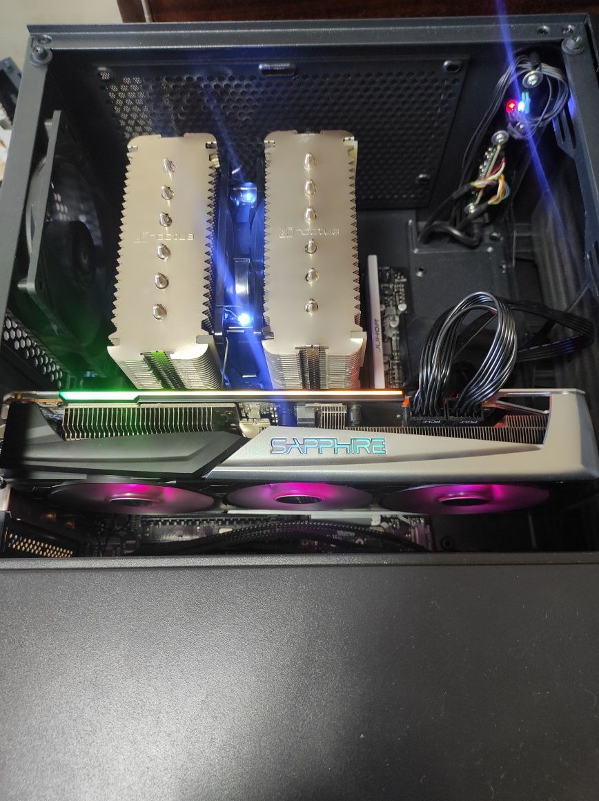 Продам ігровий пк, i5 12400f+RX 5700XT+32gb ddr4+ intel wifi ax 210