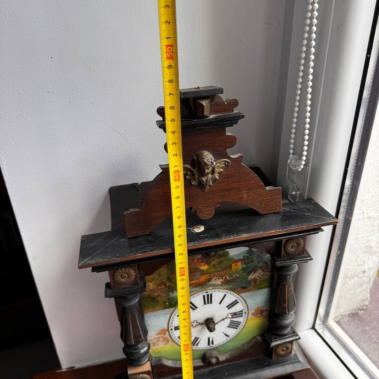 Zegar Schwarzwald XIX wiek Antyk .