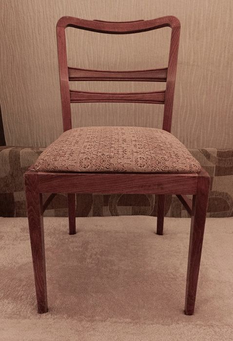 Krzesło, krzesła stare lata 50 PRL vintage 4 szt.