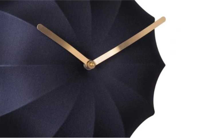 Zegar ścienny Karlsson 40cm CIEMNY GRANAT