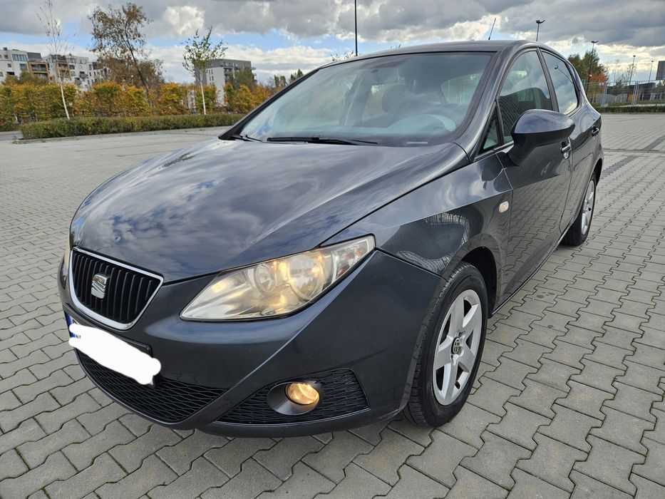 Seat Ibiza 2008 1.4MPI benzyna Klima Alu 5 drzwi  ŁADNA