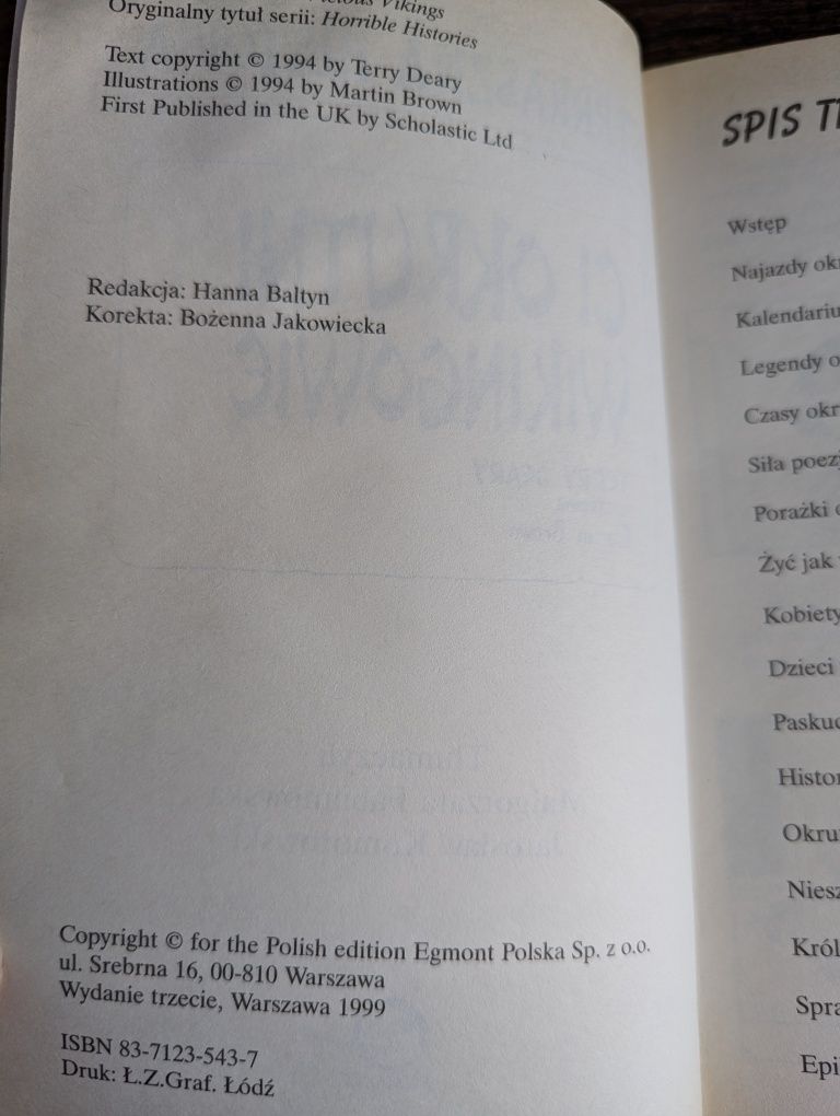 Ci Okrutni Wikingowie Terry Deary