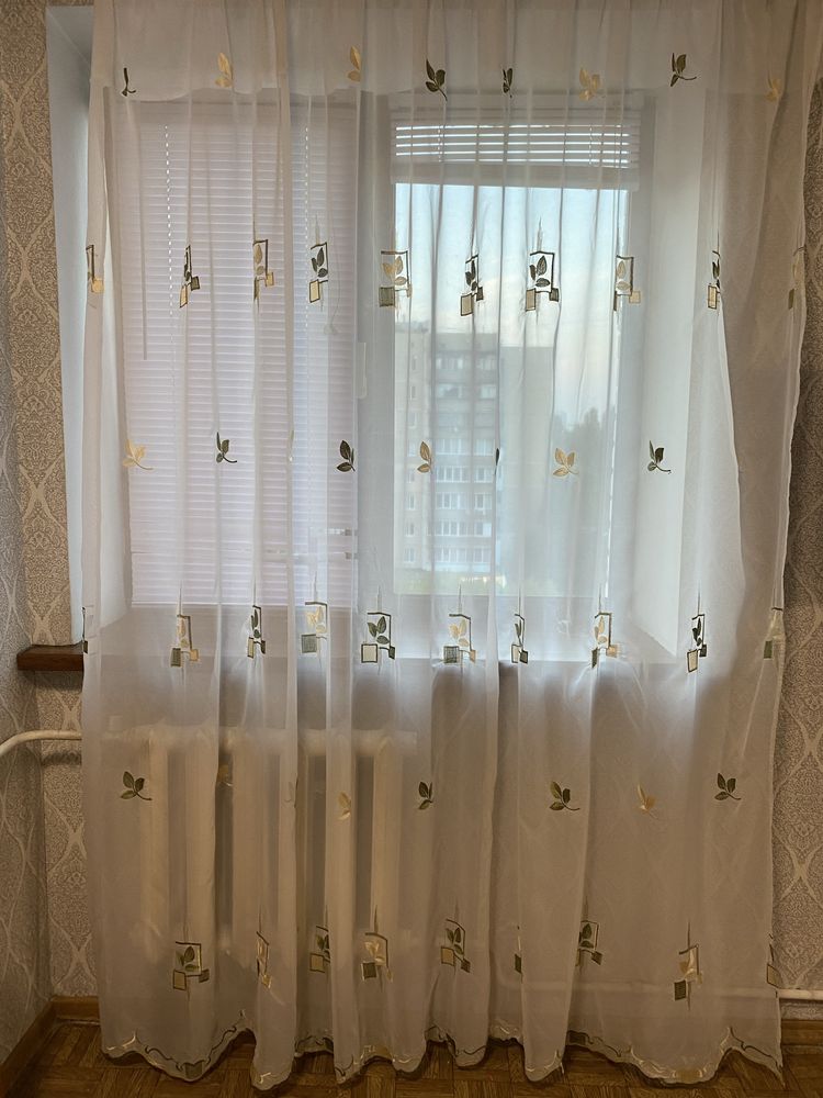 Тюль (комплект, 2 шт)
