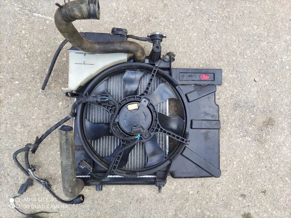 Radiador água+motoventilador+vaso expansão-Hyundai Getz 2005 Gasolina