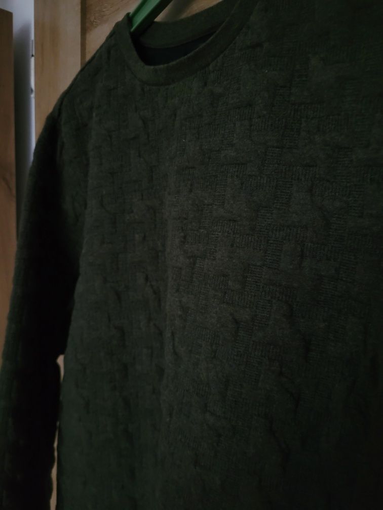 Sweter/Bluza męska z długim rękawem, Zara Man, L