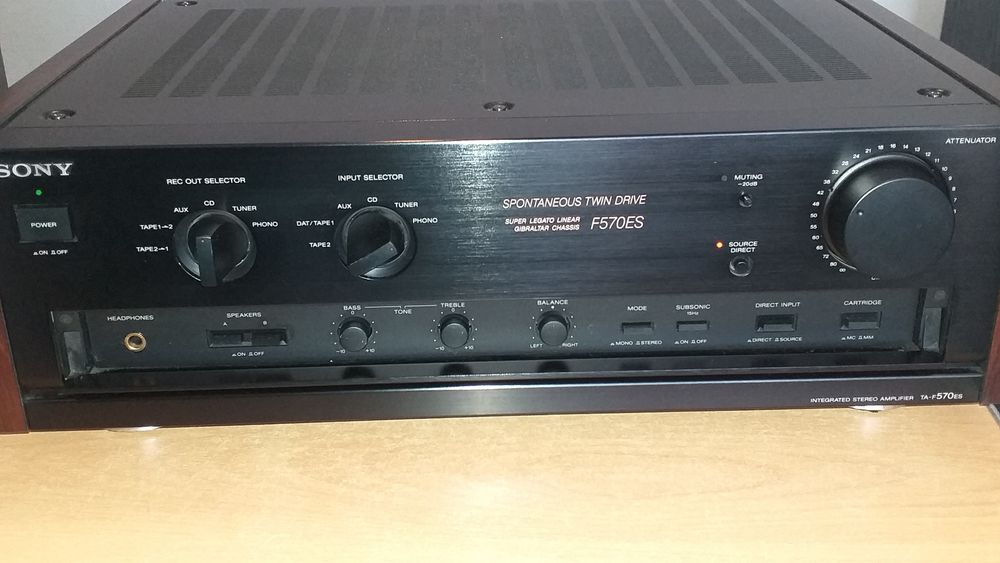Wzmacniacz stereo SONY TA-F570ES