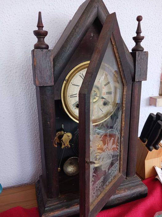 Relogio antigo de parede