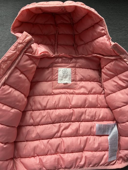 Różowa kurtka niemowlęca pikowana Smyk r.74