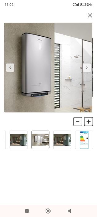 Termoacumulador Ariston NOVO 100L wifi ( Ler anúncio )