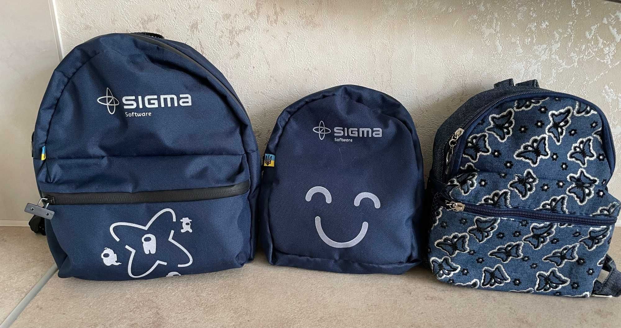 Коллекция небольших детских рюкзаков