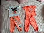 2 nowe zestawy letnie smyk r. 74 cool club Bing Dino super gatunek