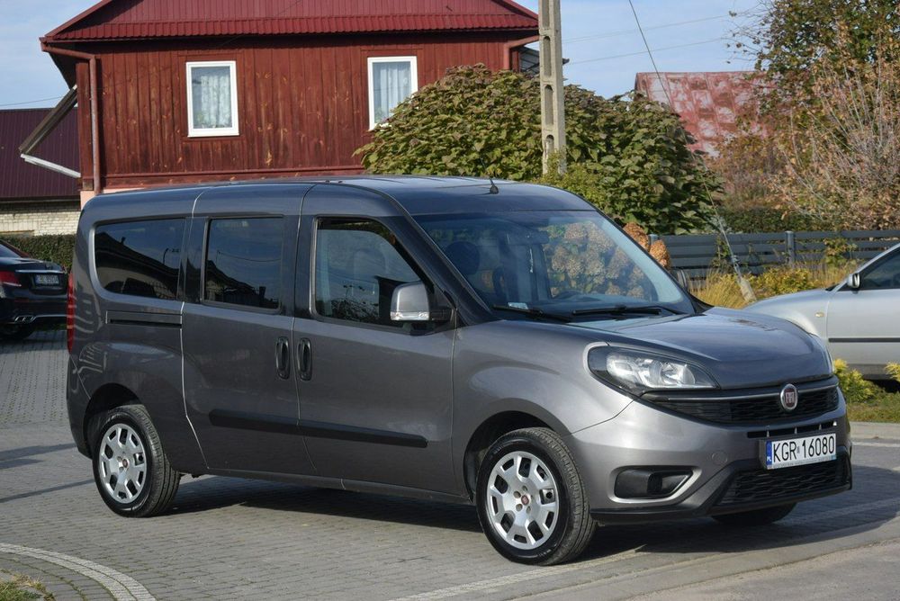 Fiat Doblo 1.4 TB Maxi/ 5-Osobowy/ Klima/ 2019/ Stan bardzo dobry