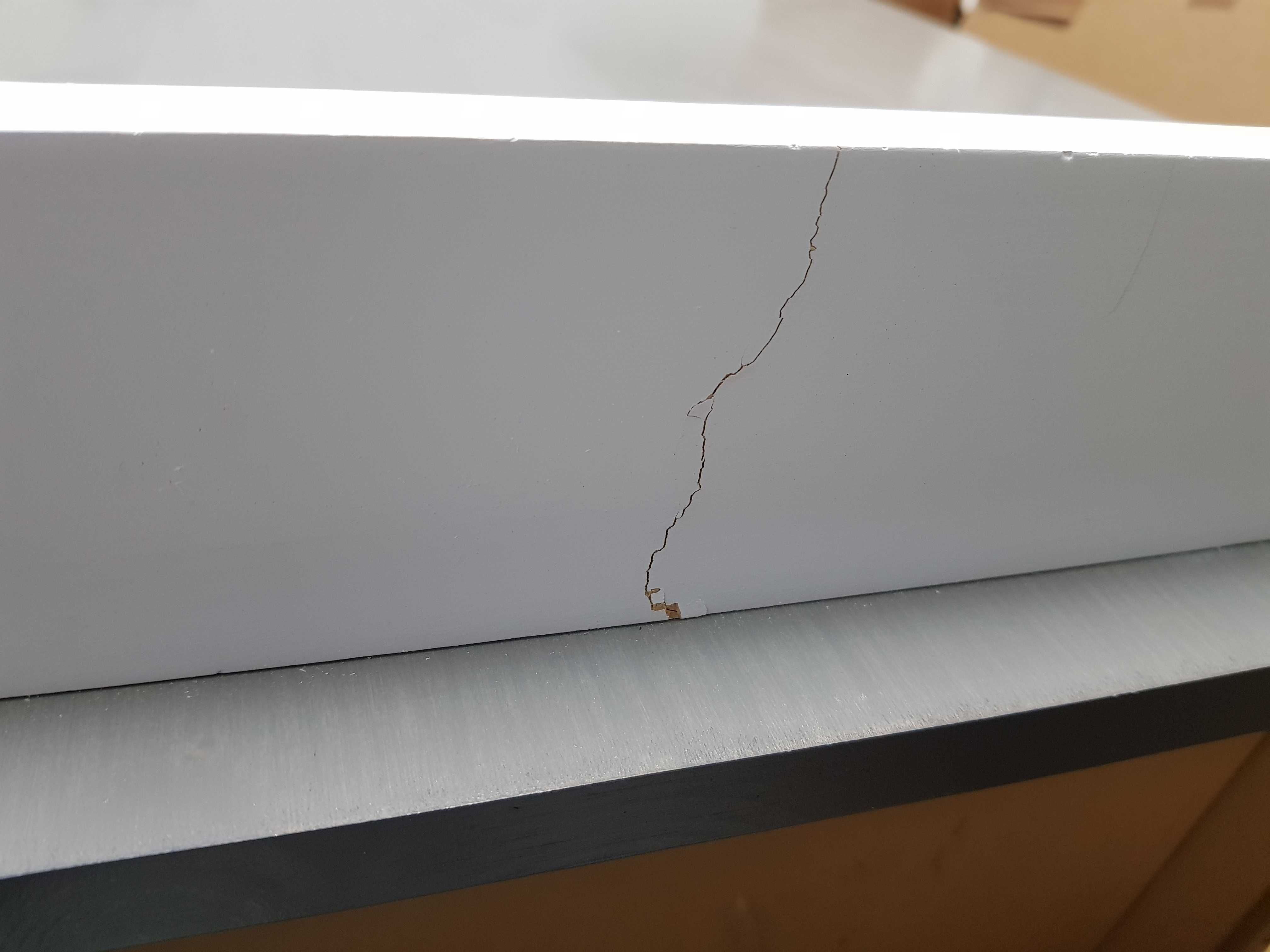 Stół do jadalni, biało-szary, 180x90x73 cm, z drewna sosnowego