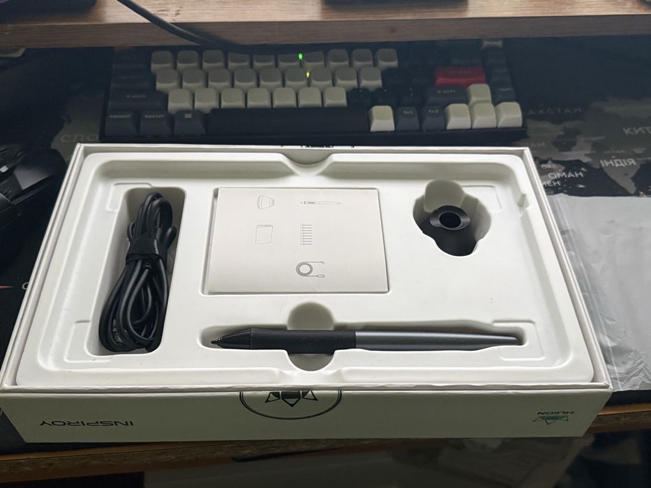 Графічний планшет для малювання Huion H640P