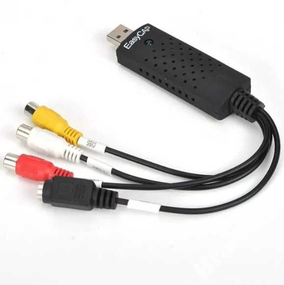 Карта видеозахвата Easycap USB Video Відео-Аудіо TV DVD VHS Capture