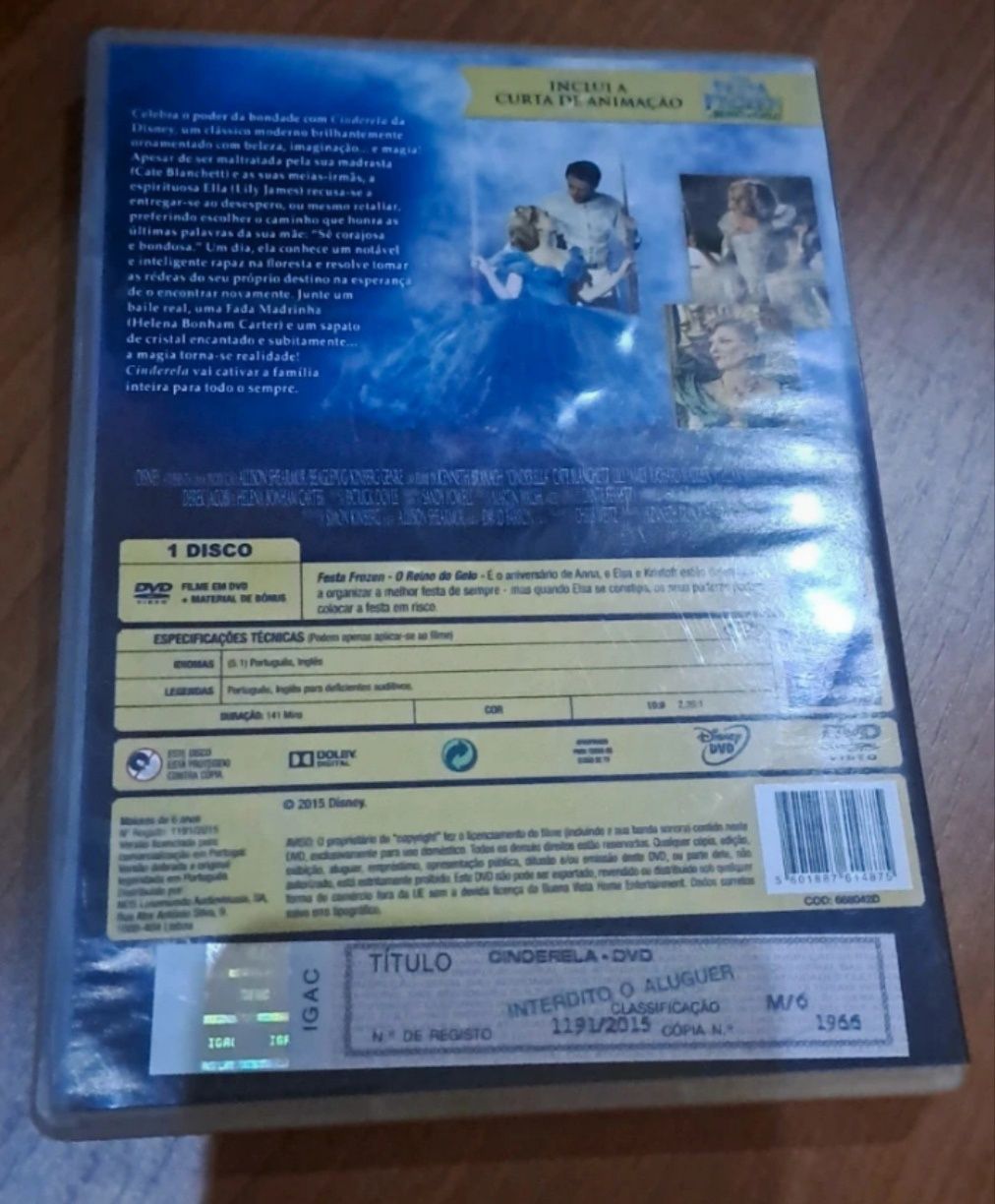DVD Cinderela ( Disney)