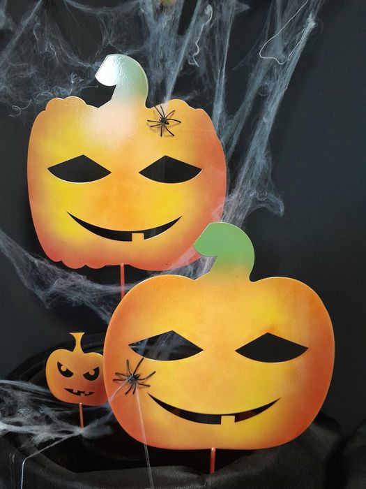DYNIA, Lampion, Stalowa ozdoba na Halloween