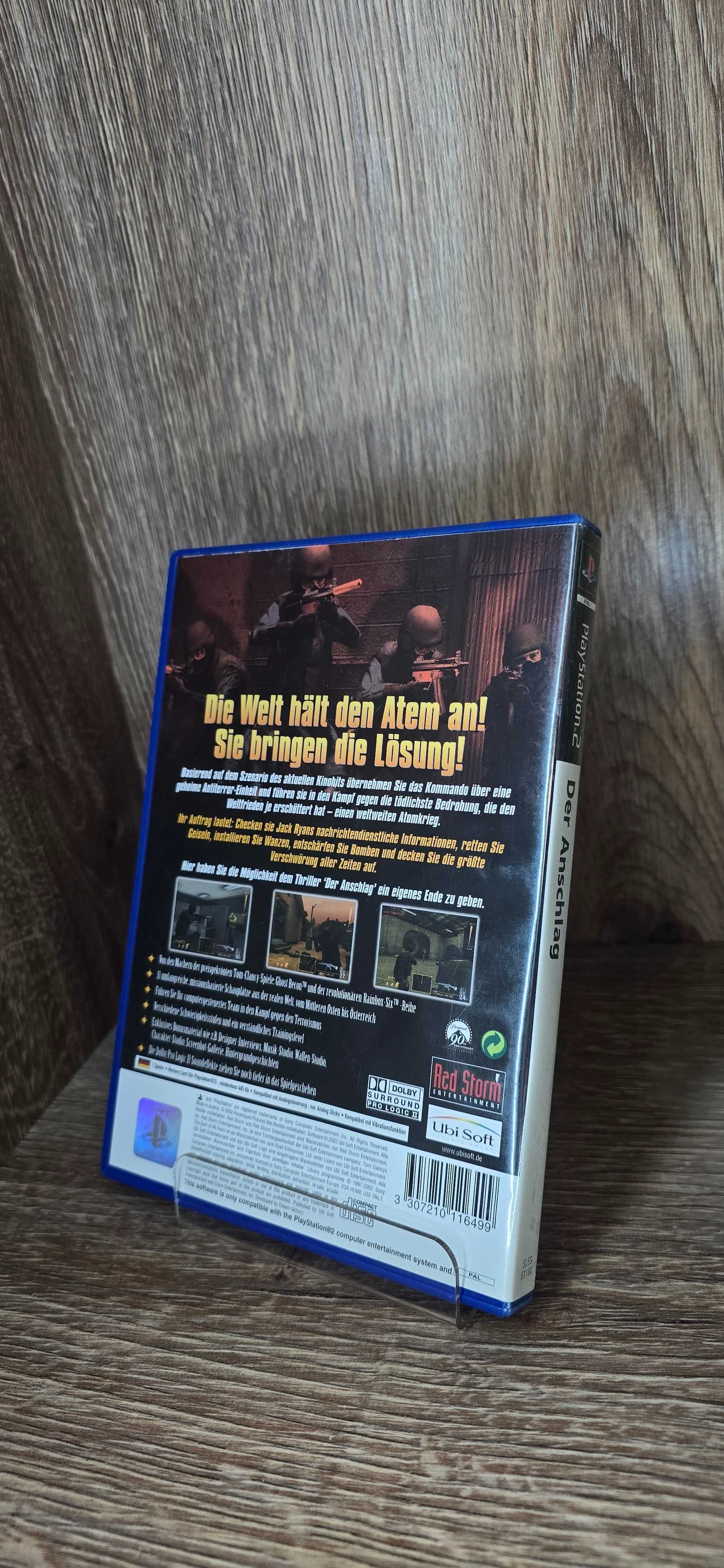 Gra The Sum Of All Fears Wersja Angielska PS2 (Opisy Niemieckie)