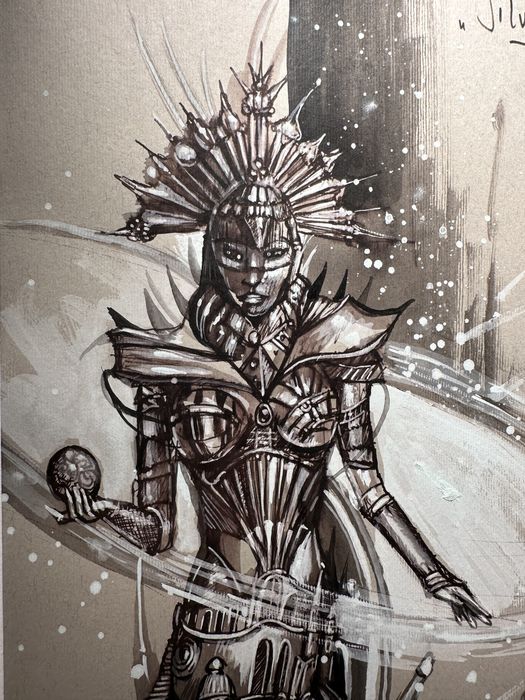 Tomasz Sętowski - obraz „Silver Queen”.