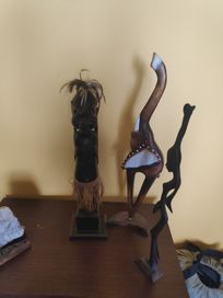 Figury drewniane - afryka
