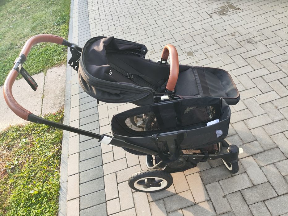 Wózek rok po roku Bugaboo Donkey, gondola + 2 spacerówki
