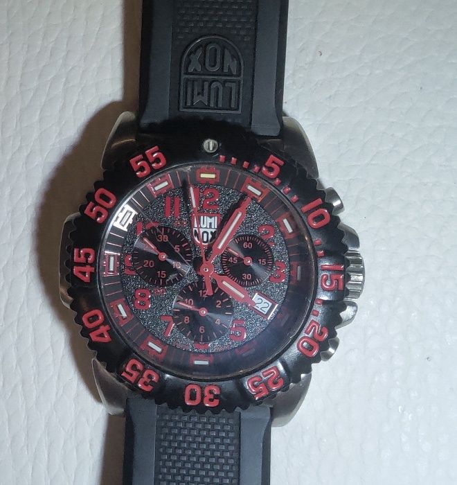 Мужские часы Luminox Colormark Chronograph 3180 (ШВЕЙЦАРИЯ ОРИГИНАЛ)