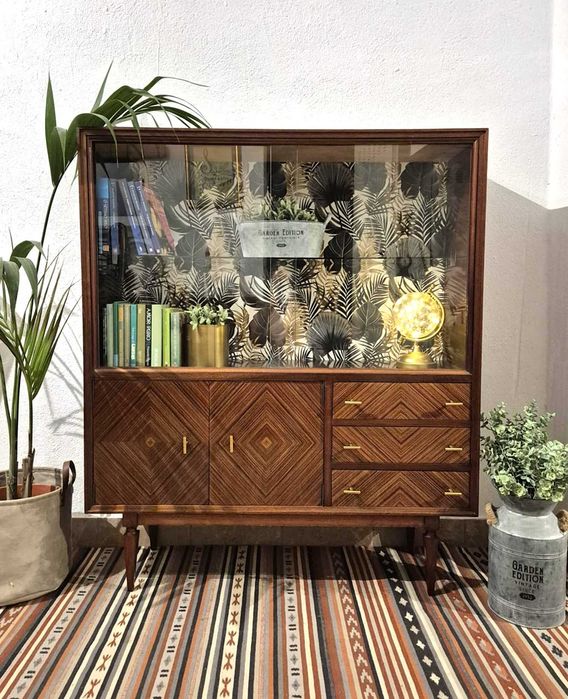 Vitrine / Aparador / Vintage / Livreiro / Olaio / Móvel / Louceiro