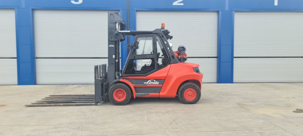 Wózek LINDE H80/900 H100 H70 TRIPLEX  pozycjoner paletyzer 8t 6,1m
