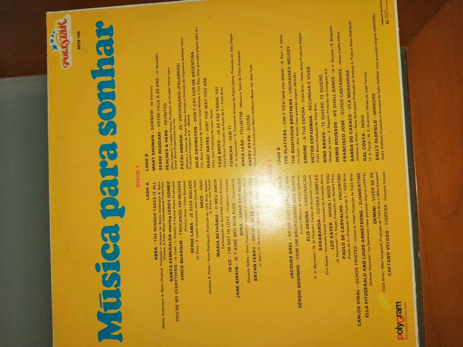 Polystrar - Música para sonhar - Duplo - 40 canções de amor