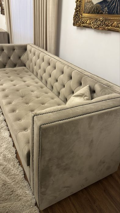 Комплект мʼяких меблів. Диван і 2 крісла. Класичний, неокласичний.