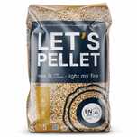 Pellet Certfikowany LET'S PELLET 100% Sosna Sosnowy Pelet Czysty