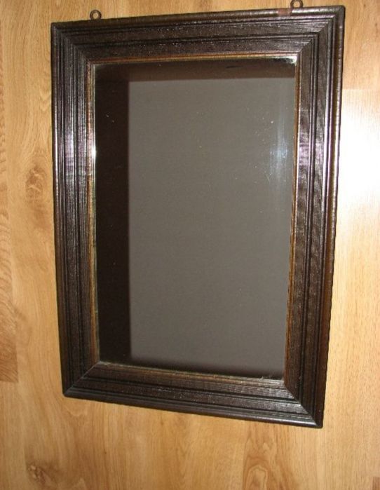 stare w brązowej ramie LUSTRO