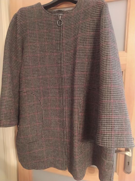 Yessica Kurtka, krótki płaszczyk z dodatkiem wełny