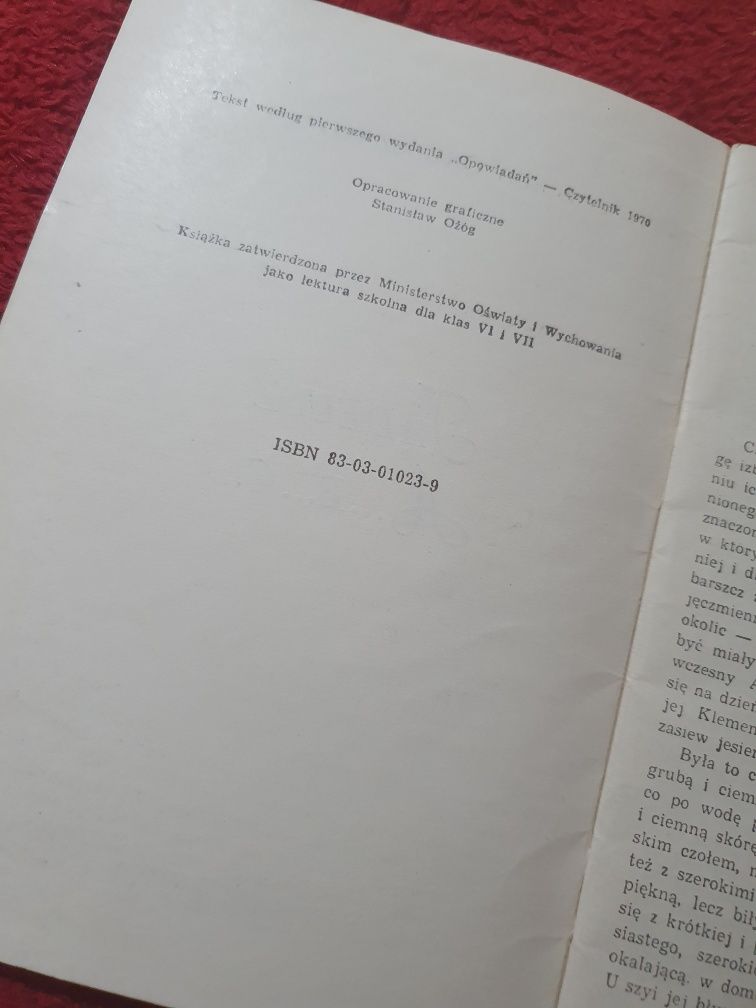 E. Orzeszkowa Tadeusz, A...B...C...