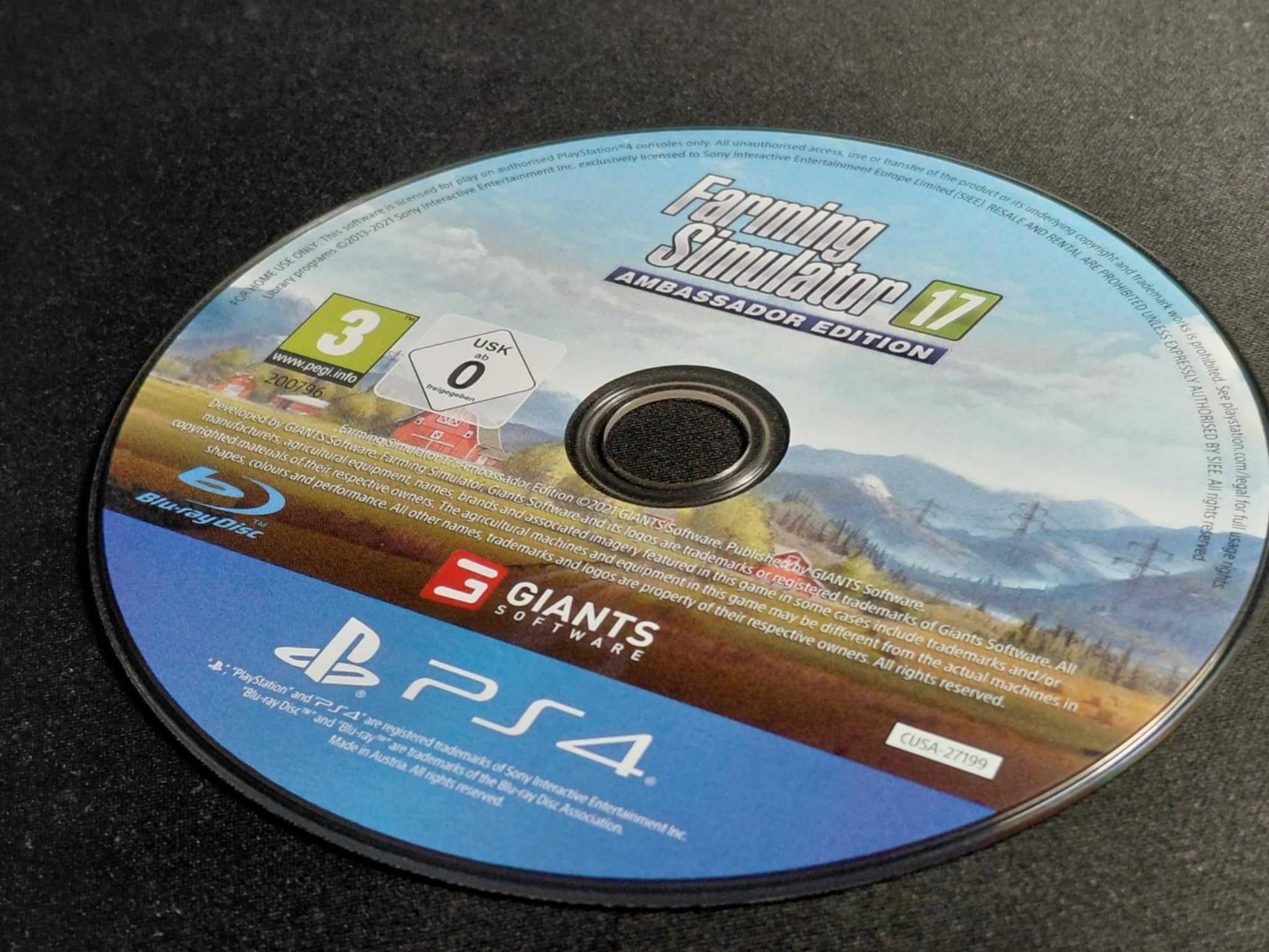Farming Simulator 17 Ambassador Edition – PS4
