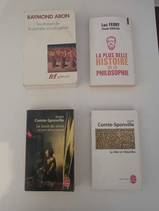 Livros de filosofia em Frânces