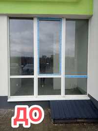 Ремонт металопластикових вікон і дверей. Виготовлення москітних сеток